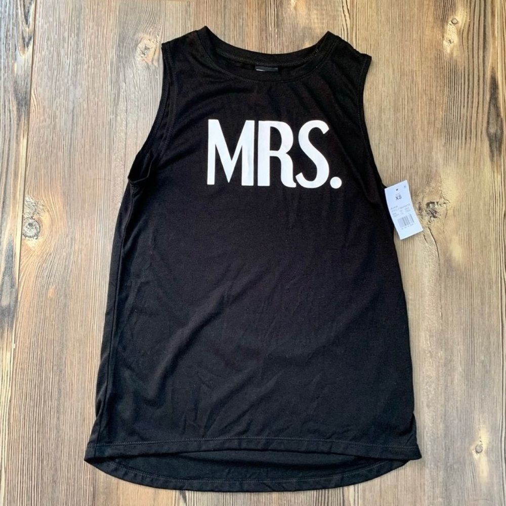 Modern Lux Women's "Mrs." Sleeveless Tank Top - XS​